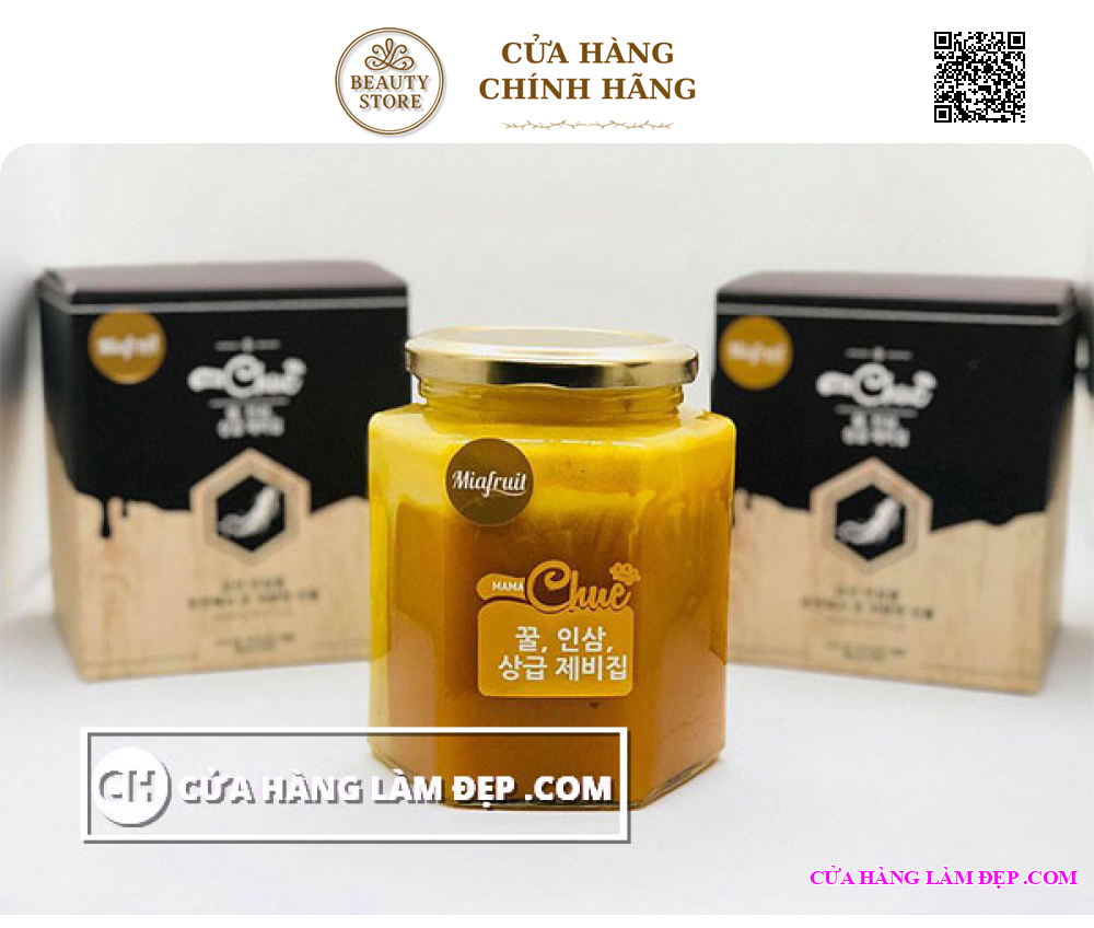 Sâm Nghệ Mật Ong Mama Chuê Cao Cấp 500g Genie Hàn Quốc