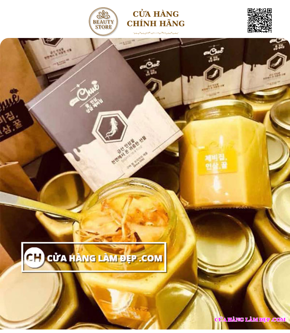 Sâm Nghệ Mật Ong Mama Chuê Cao Cấp 500g Genie Hàn Quốc