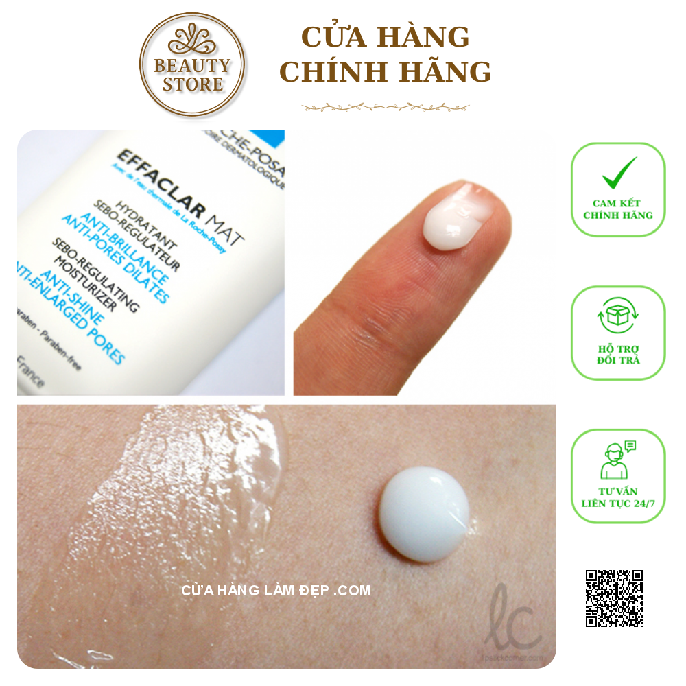 Kem Dưỡng Ẩm Kiềm Dầu La Roche Posay Effaclar Mat