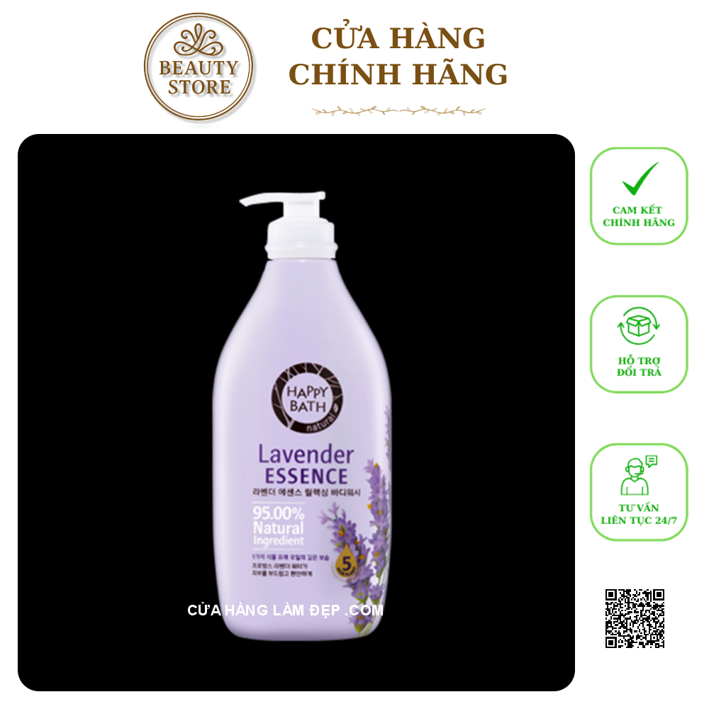 Sữa Tắm Happy Bath Natural Real Mild – Mỹ Phẩm Hàn Quốc