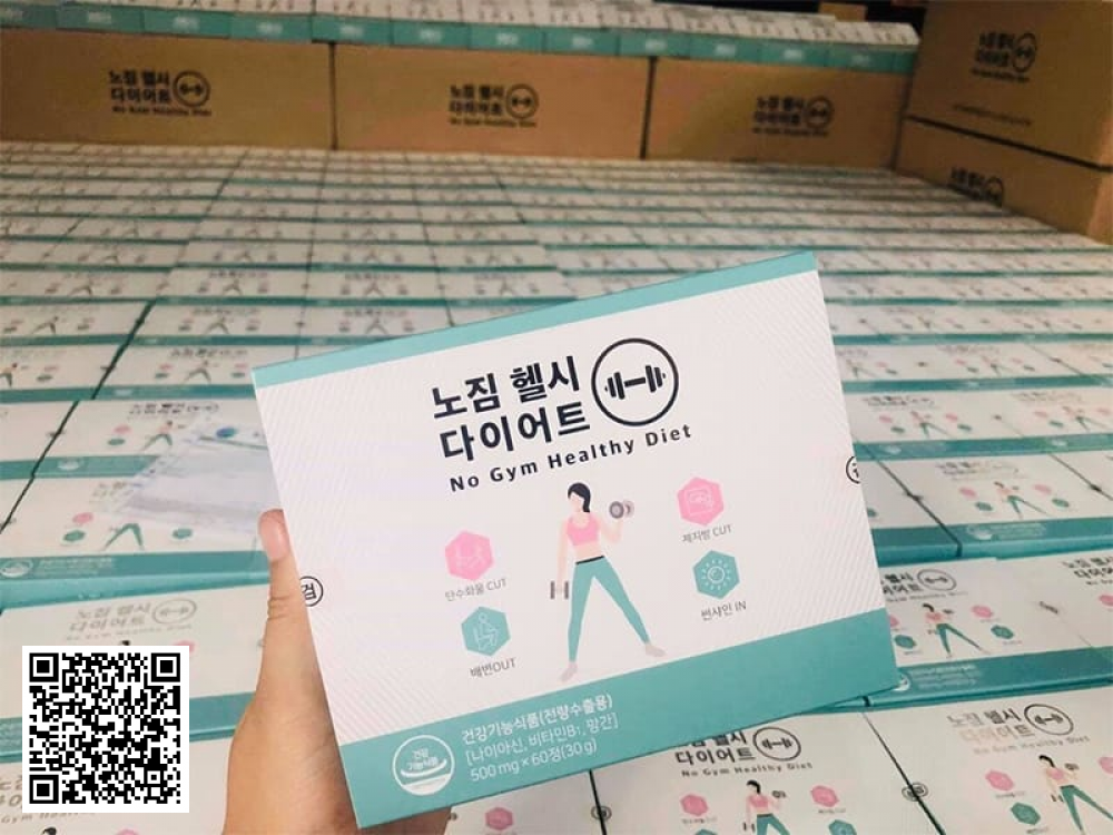 Viên Uống Giảm Cân Genie No Gym Healthy Diet Hàn Quốc