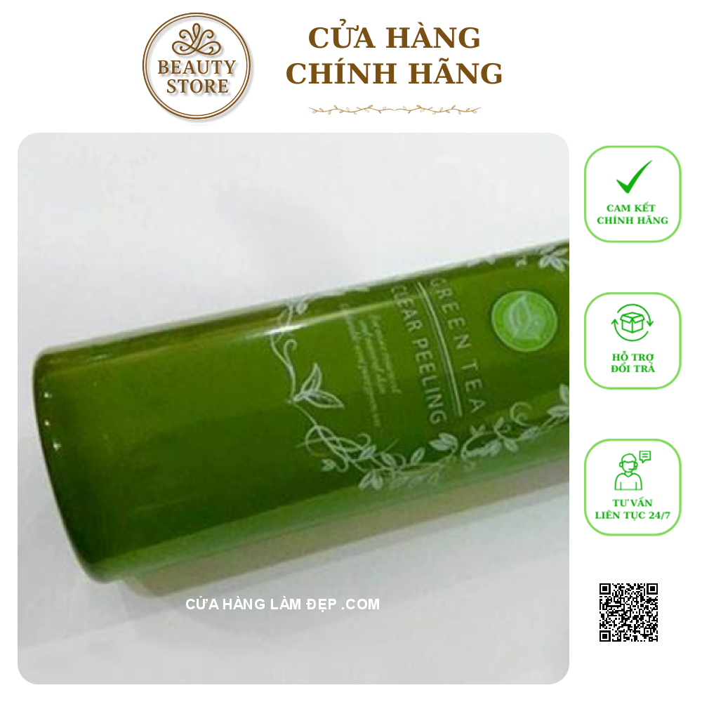 Tẩy Tế Bào Chết Trà Xanh Nhật Bản Green Tea Clear Peeling
