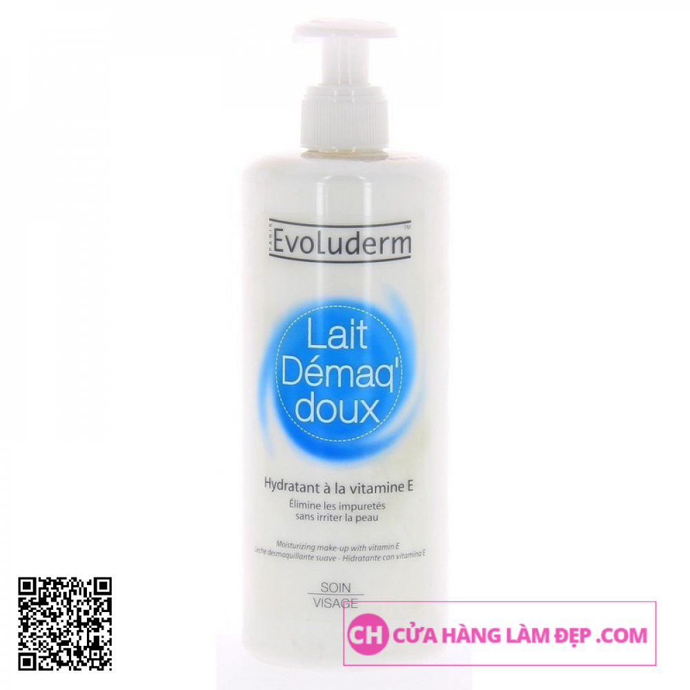 Sữa Tẩy Trang Hằng Ngày Evoluderm Lait Démaq’ Doux