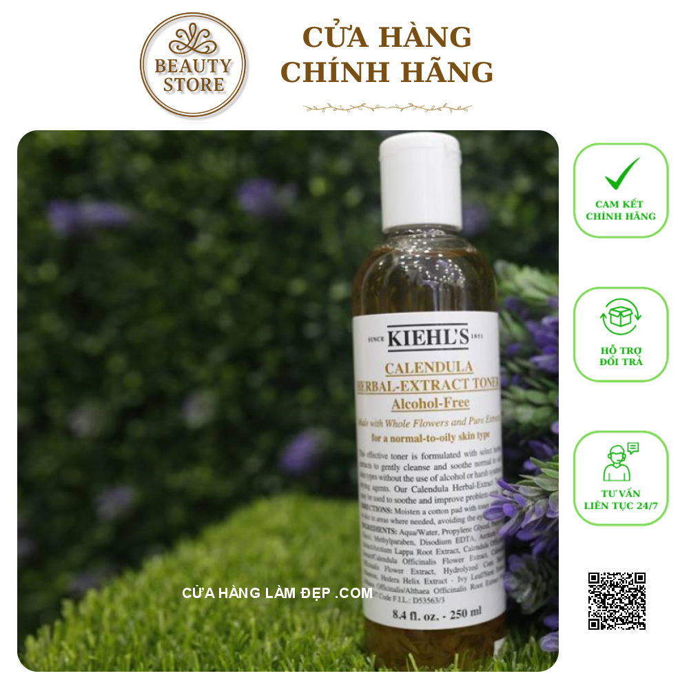 Nước Hoa Cúc Kiehl’s Calendula Herbal Extract Alcohol Free Toner