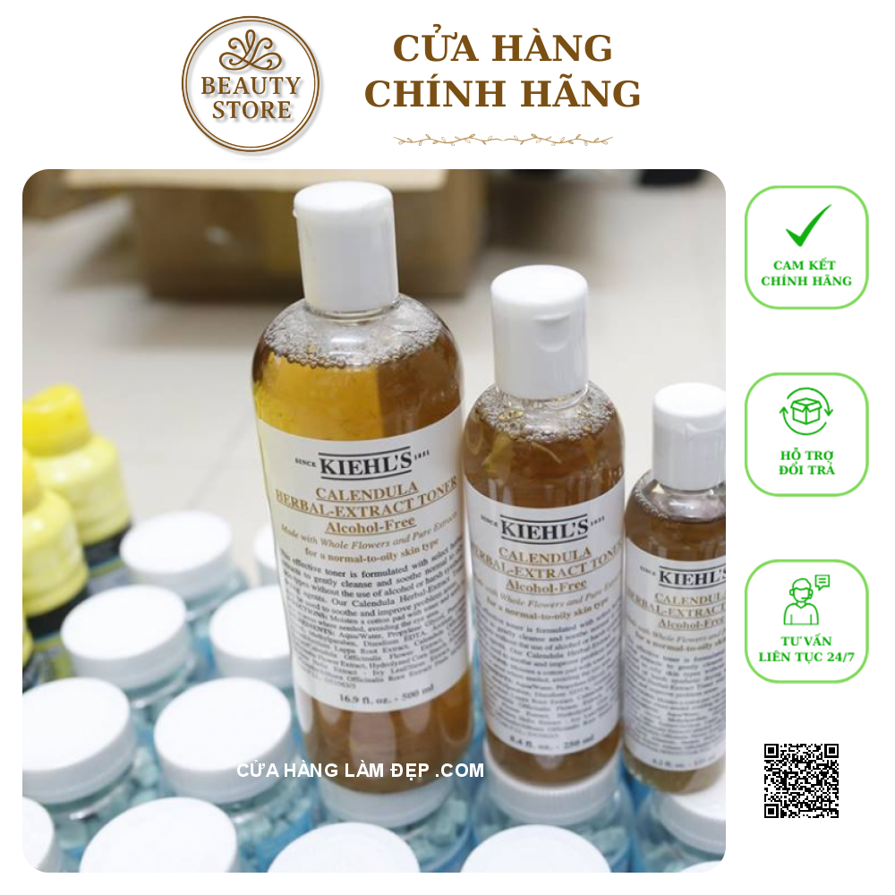 Nước Hoa Cúc Kiehl’s Calendula Herbal Extract Alcohol Free Toner