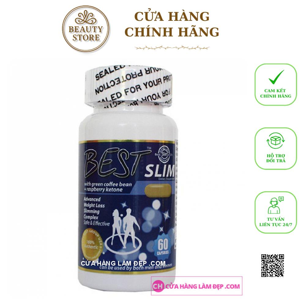 Viên Giảm Cân BEST SLIM USA 60 Viên