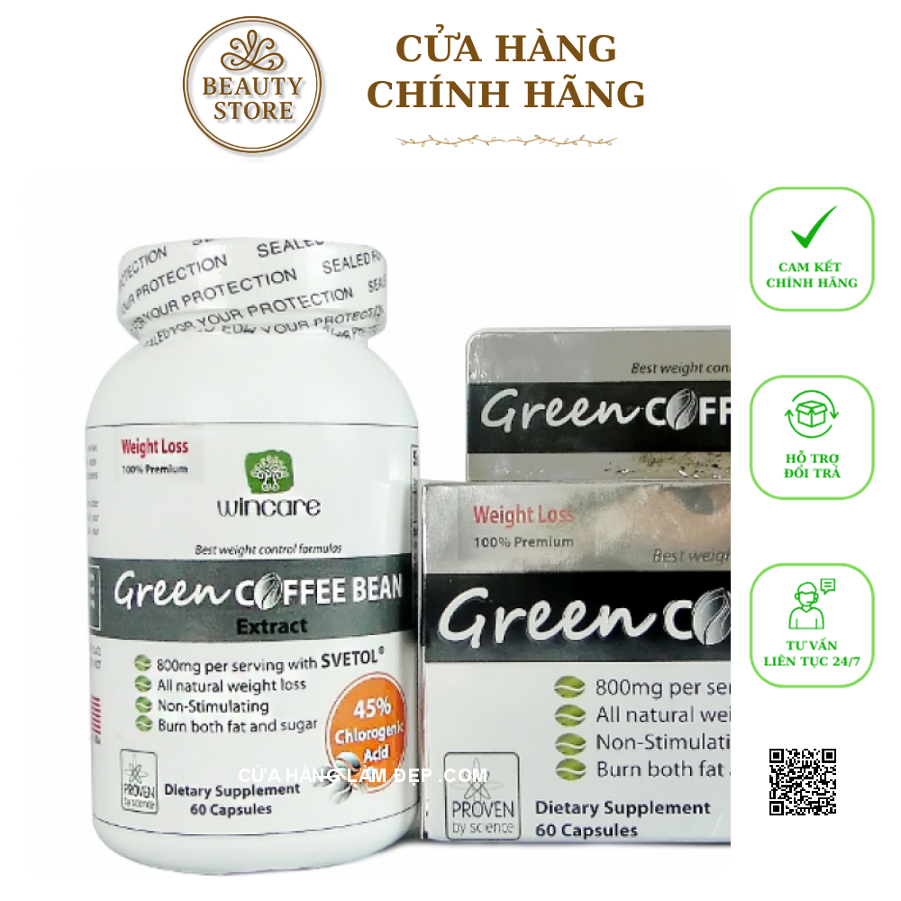 Viên Giảm Cân GREEN COFFEE BEAN Của MỸ