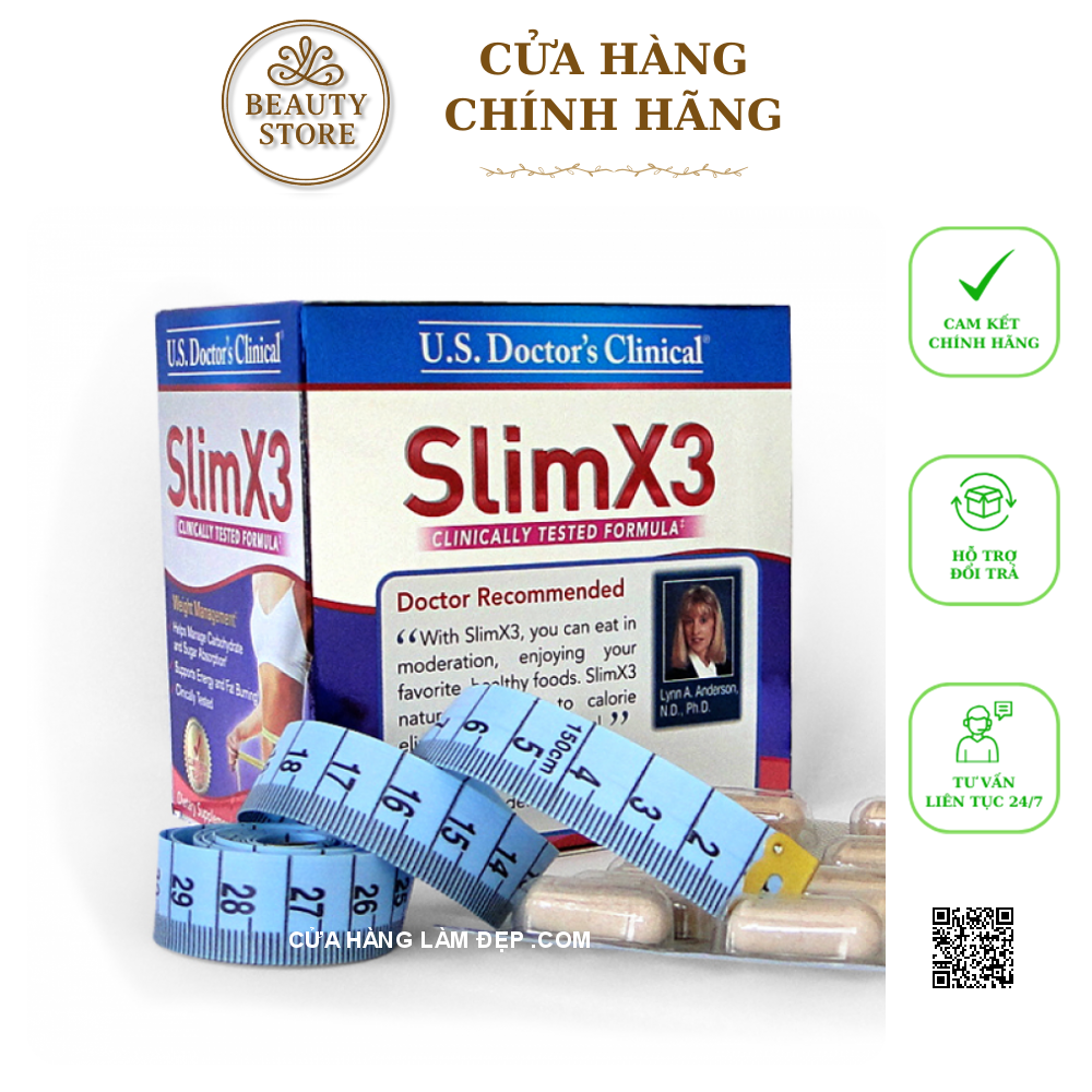 Slim 3X USA – Giảm Cân Nhanh Gấp 3 Lần