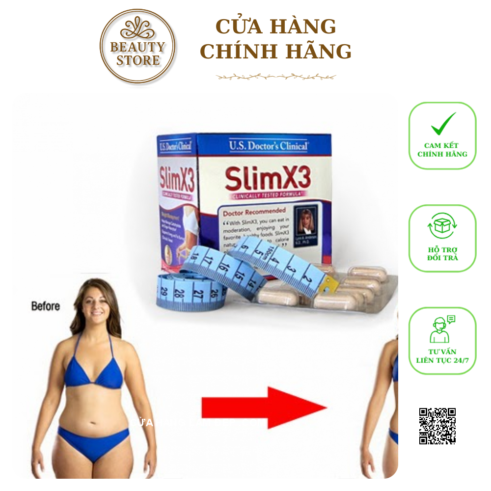 Slim 3X USA – Giảm Cân Nhanh Gấp 3 Lần