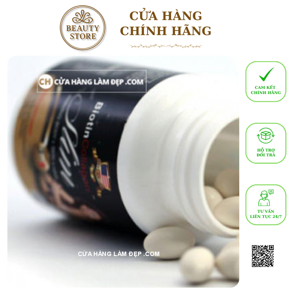 Viên Giảm Cân BIOTIN COLLAGEN SLIM của MỸ