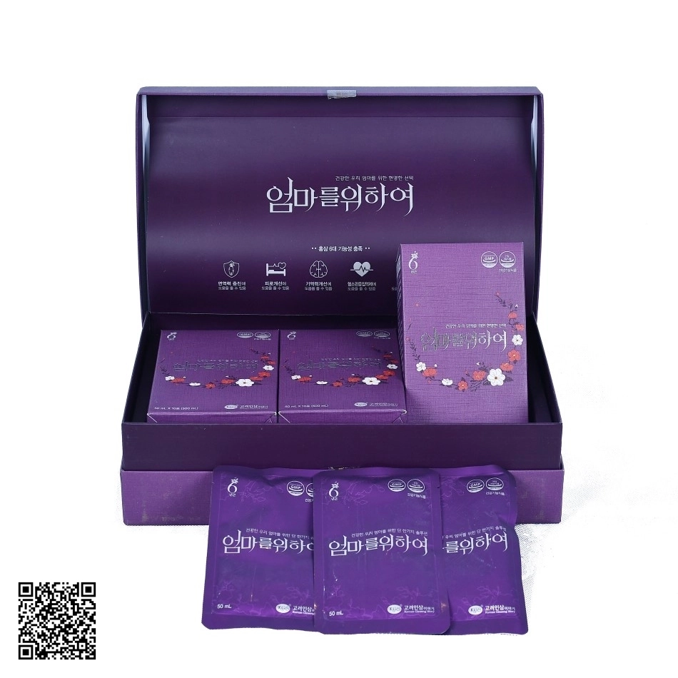 Nước Hồng Sâm KGS Dành Cho Nữ Giới Cao Cấp 30 Gói